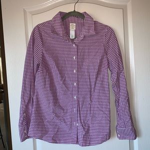 J. Crew perfect shirt in medium gingham